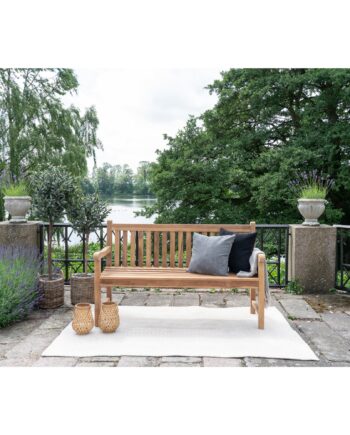 Cabo Teak Bænk - Elegant Teaktræ til Terrasse og Have
