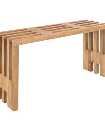 Benidorm Bænk 90x30 i Teak - Hurtig Levering!
