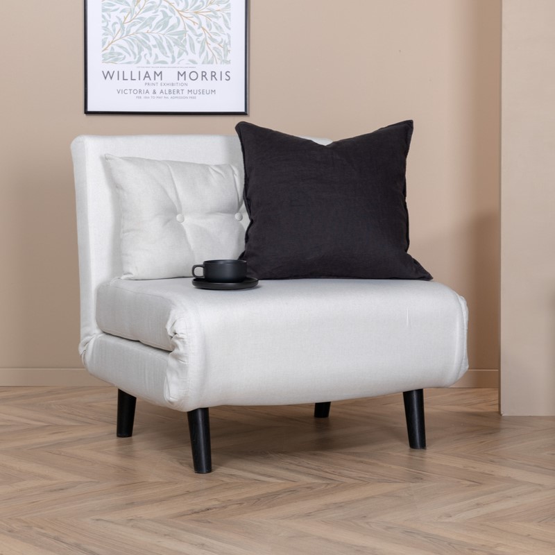 Blund Sovesofa/Lænestol i Lysbeige - Praktisk Design