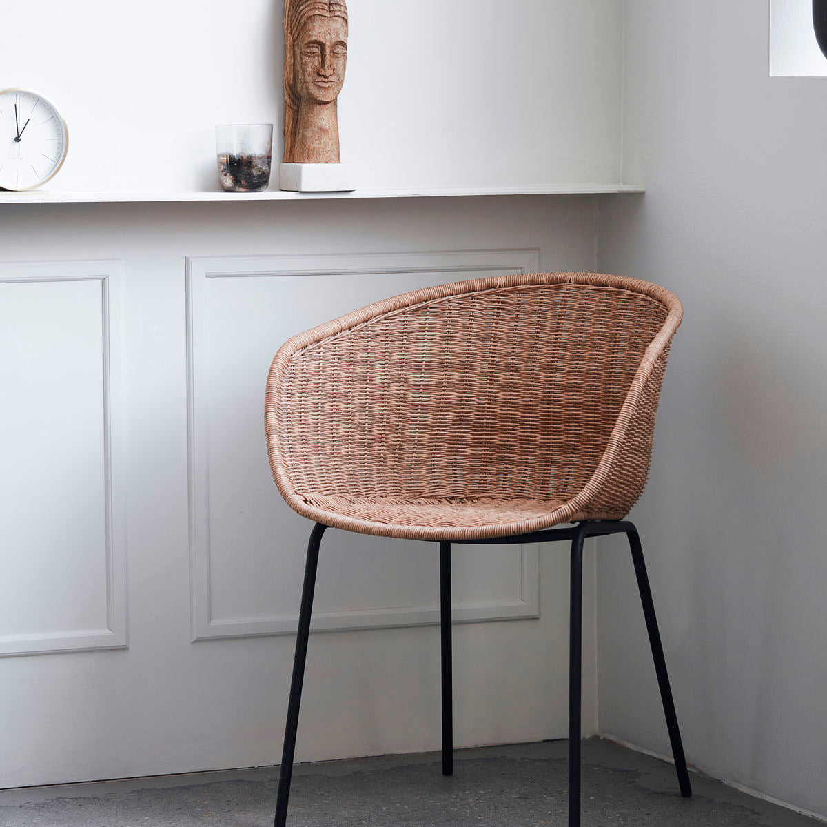Hapur Lænestol i Natur fra House Doctor - Tidløs Elegance