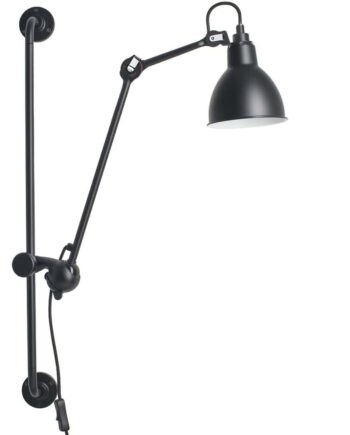 210 Sort Væglampe fra Lampe Gras - Fleksibel Designlampe