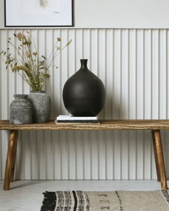 Bænk Nadi Natural L120 fra House Doctor - Naturlig Elegance