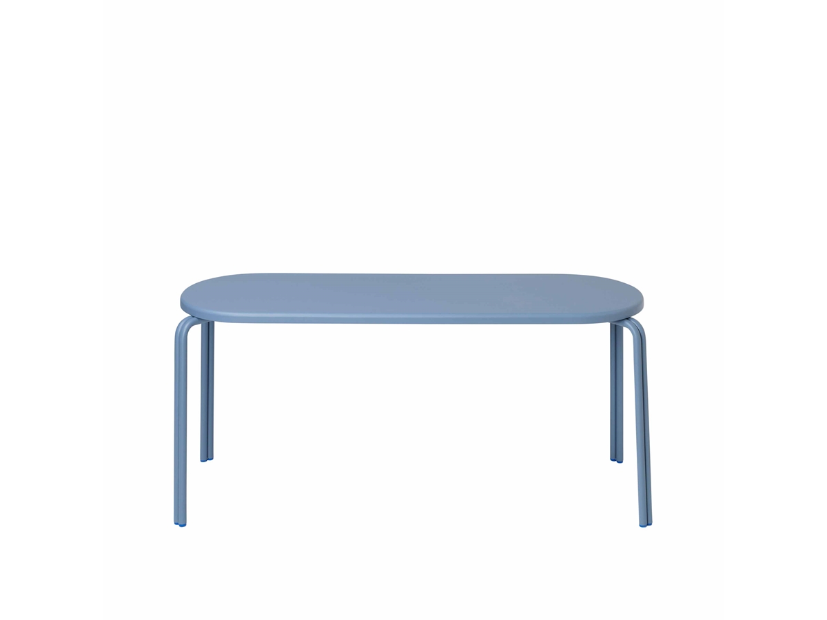 Broste CPH "Oda" Bænk i Blå Tekstil - Stilfuld 2-Seater