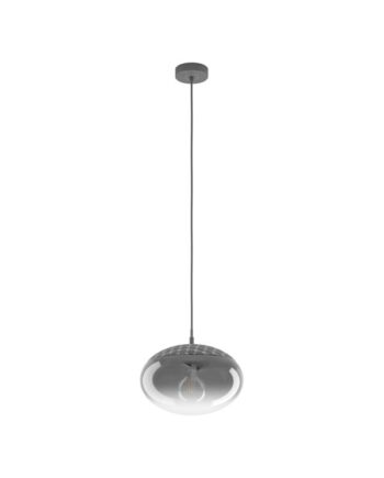 EGLO Curve Pendel Ø 330 mm - Røgfarvet Design