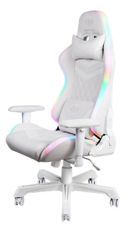 Deltaco GAM-080 Gamer Stol - Hvid Gaming Lænestol