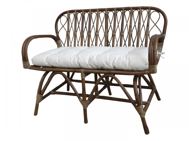 Anor Sofa i Rattan med Hynder - Perfekt til Haven
