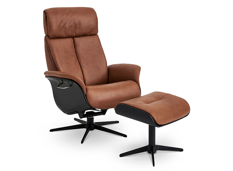 Ventura Lænestol med Fodskammel - Global Comfort Sneaker