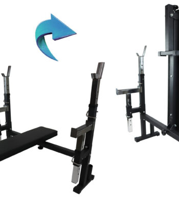 Foldbar Bænkpres Bænk Odin - Ideel til HomeGym Træning