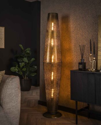 Antik Bronze Gulvlampe - Elegance til Dit Hjem