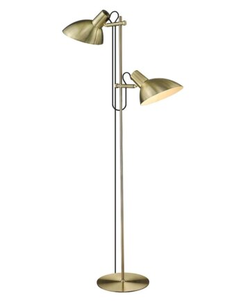 Metropole Gulvlampe i Antik Messing - Elegant Design