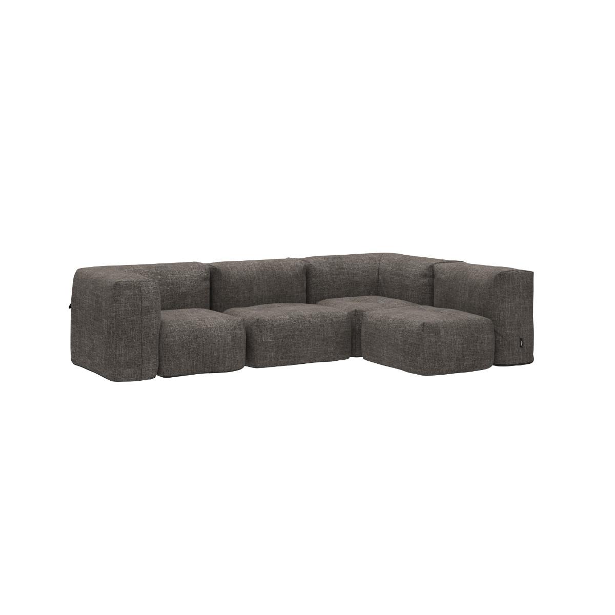 Blød Sofa Seater Hjørnesofa til Udeliv