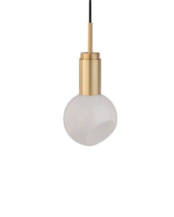 Anour DONYA Sphere Pendel i Børstet Messing - Eksklusiv Lampe