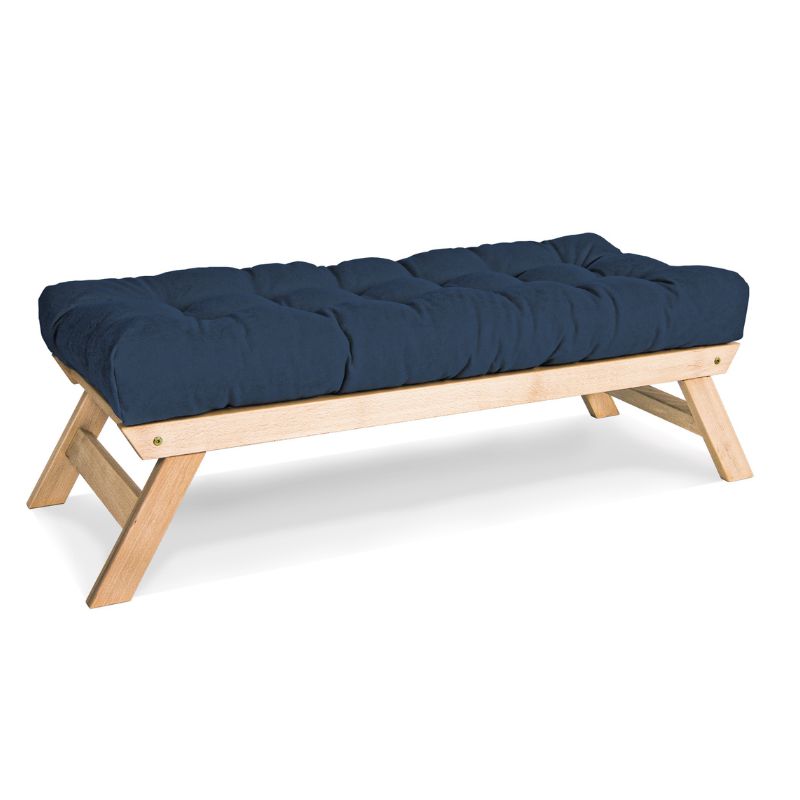 Bænk i Bøgetræ - Elegant Design, Flere Farver til Indretning