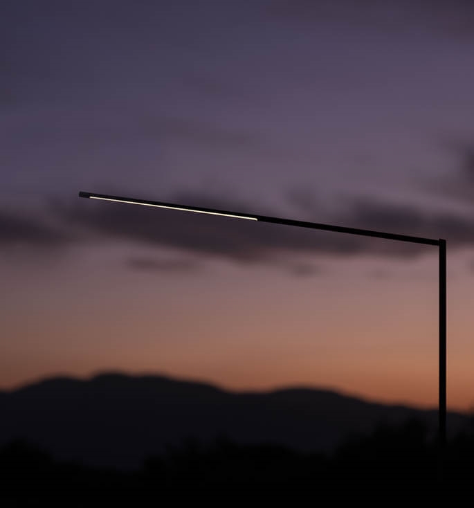 Bella Indendørs/ Udendørs Gulvlampe L1050 - Udsalg!