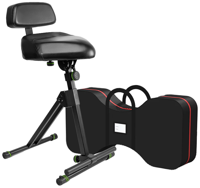 Kvalitetsstol med ryglæn og taske - Fmseat1br Bundle