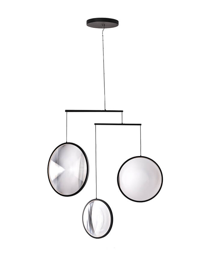 Elegant Sort Pendel fra DCW Ditions - Focus X4 Design