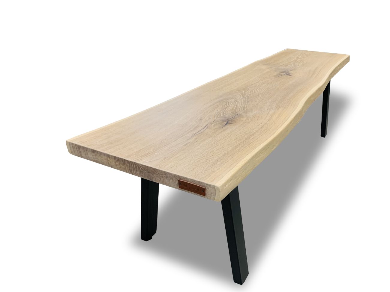 Elegant hvidpigmenteret bænk til dit hjem - Black Friday tilbud!