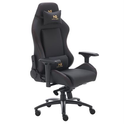 101 Gold Premium Gamer Stol - Sort Nordic Gaming Design