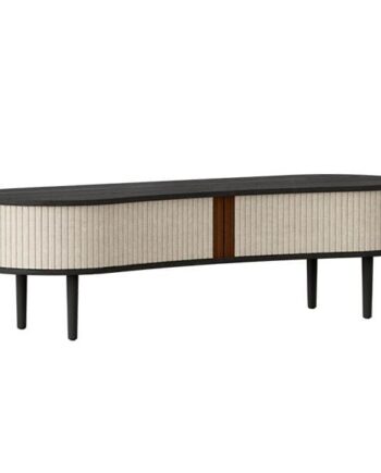 Audacious TV-bænk i Sort Eg - Moderne Design til Dit Hjem