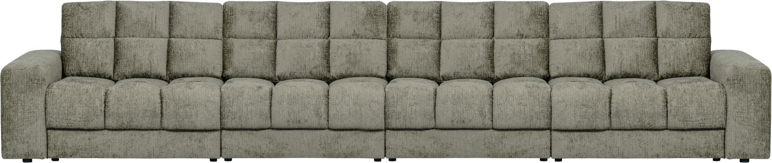 Anden Date 4-personers Sofa Frost i Velour fra WOOOD