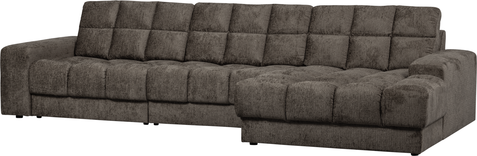 Anden Date Chaiselong Sofa Højrevendt Grå - Luksusdesign