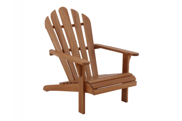 Adirondackstol i Classic Teak - Fantastisk komfort!