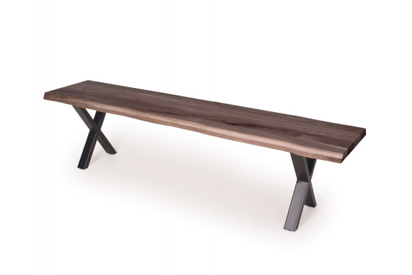 Bænk i Mørk Olie 40x180 cm - Akita Sneaker Tilbud!