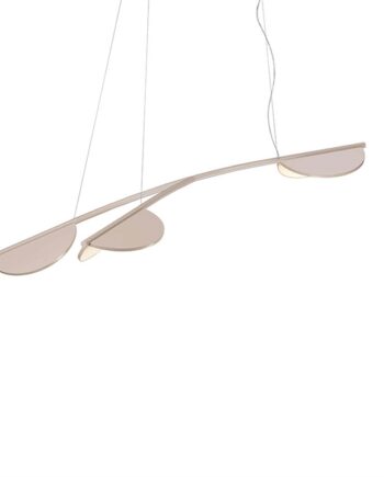 Almendra Organic Pendel Short i Nude - Flos Design