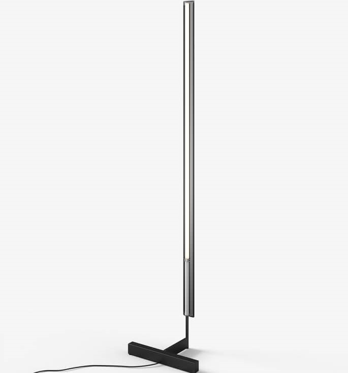 Anour F-model Gulvlampe i Rustfrit Stål - Unik Design