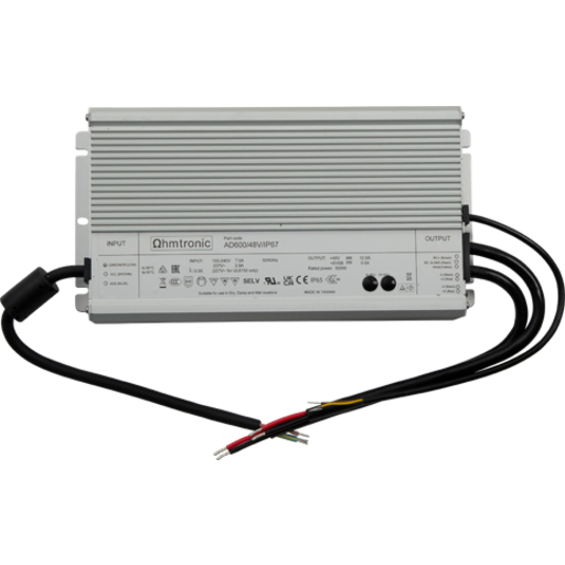 Ansell 48V 600W Udendørs LED Driver - Sikker Strømforsyning