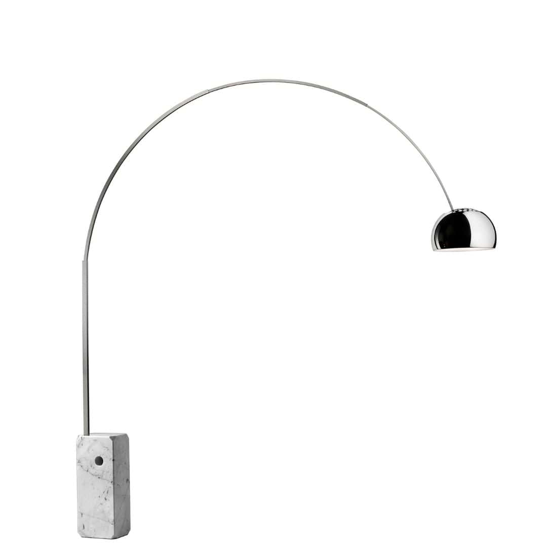 Arco LED Gulvlampe - Elegant Belysning til Dit Hjem