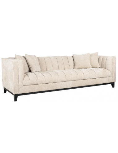 Beauchamp Sofa i Creme Polyester - Elegant Design