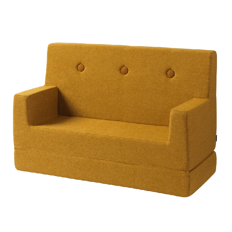 Klipklap Børnesofa i Flere Farver - Mustard