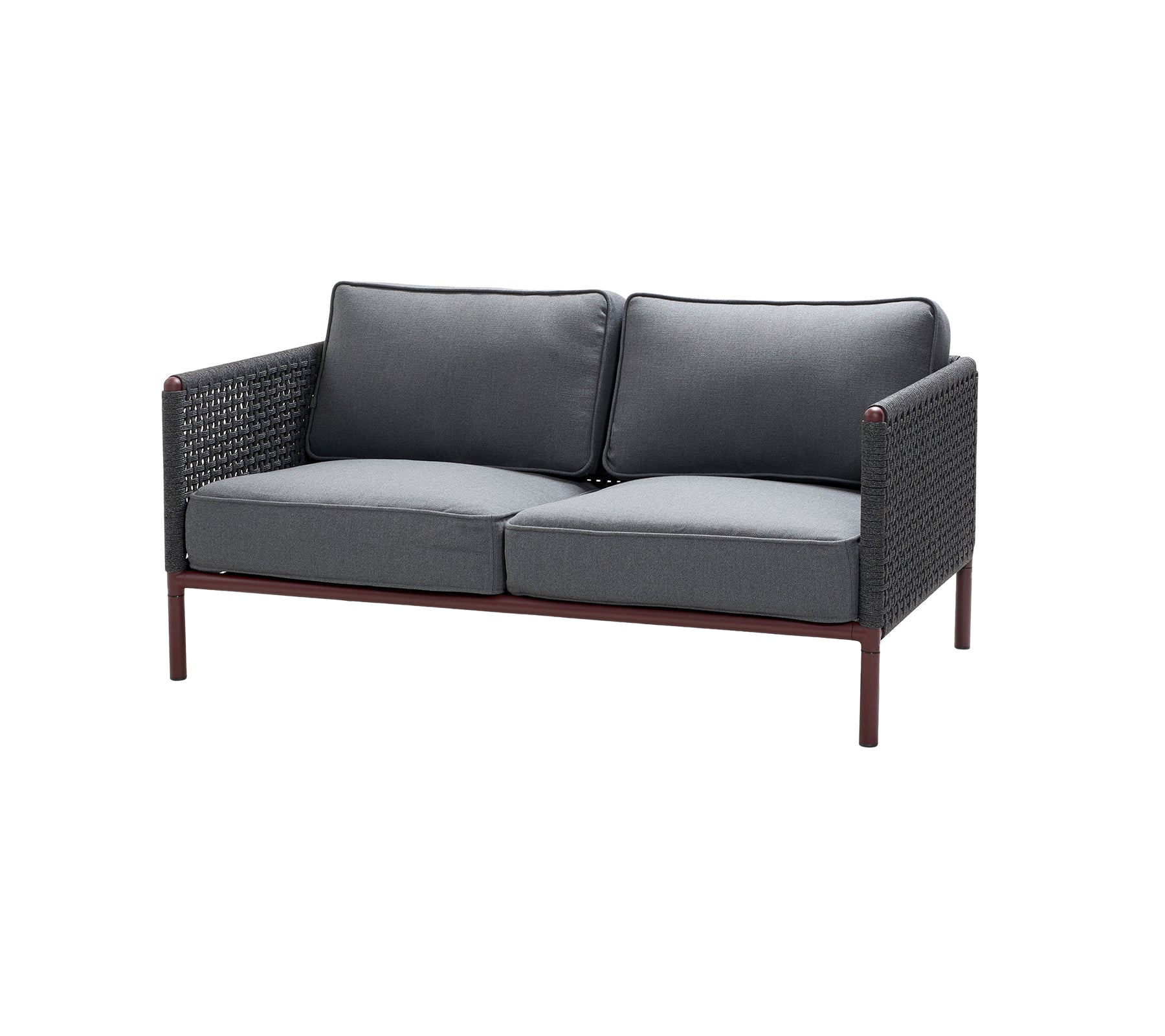 Cane Line Encore 2-Personers Sofa i Bordeaux - Udsalg!