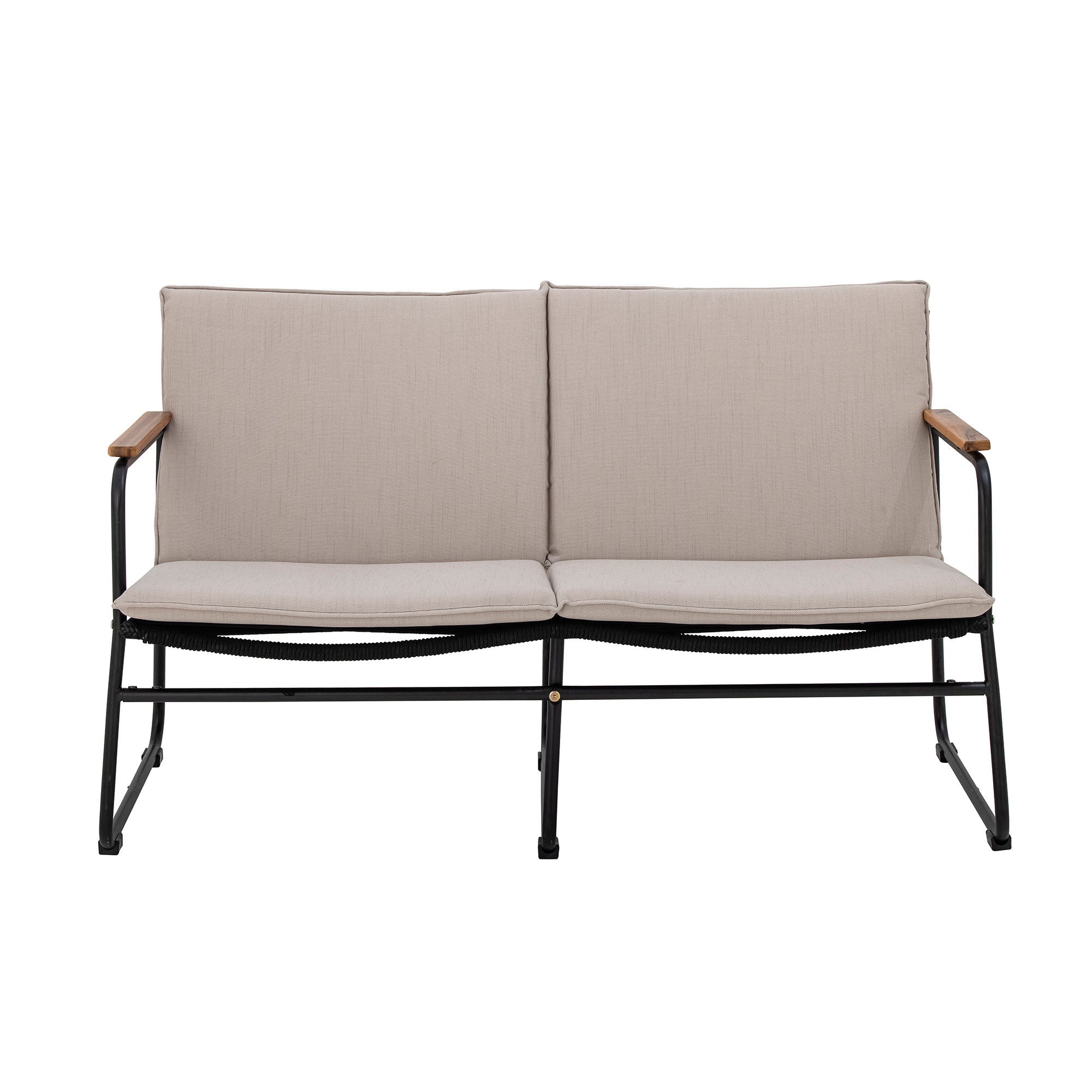 Hampton Sofa i Sort Metal fra Bloomingville - Elegant Design