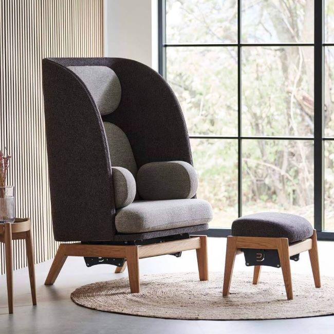 Munin Terapeutisk Gynge Lænestol fra Farstrup Furniture
