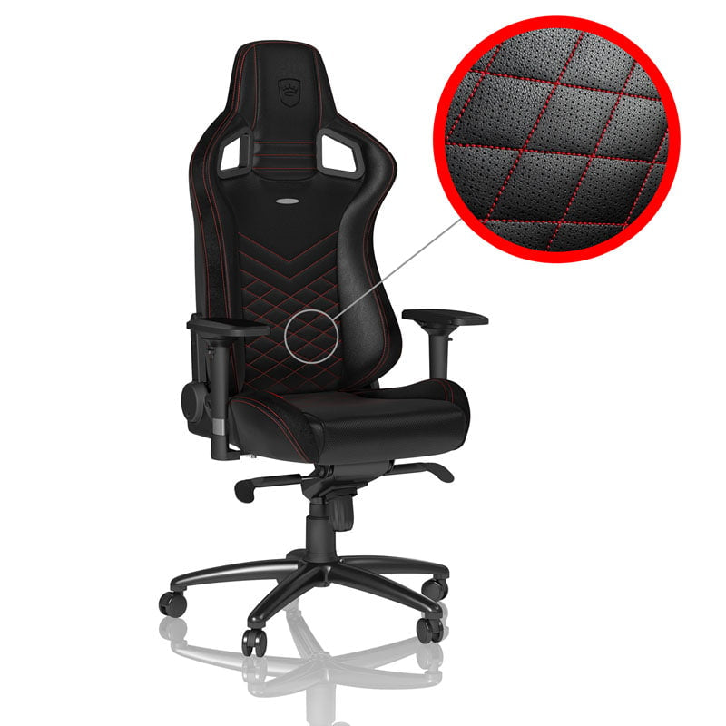 Noblechairs EPIC Black Red - Stilfuld Gamerstol med Komfort