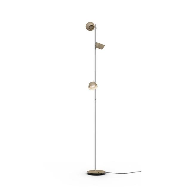 Irio Gulvlampe i Bronze - Elegant og Justerbar Belysning