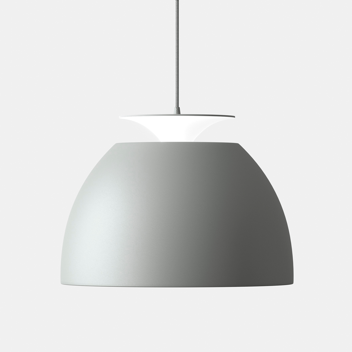 Bossa Ø50 Pendel i Grå – Justerbart Lysdesign