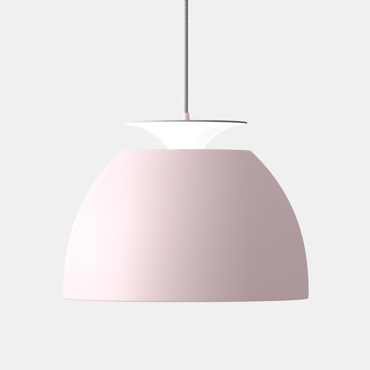 Bossa Ø50 Pendel - Justerbart Pink Lysdesign