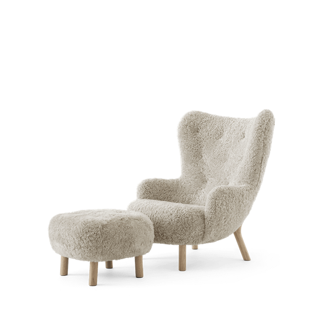 Amptradition Petra Vb3 Lænestol i Fåreskind - Designklassiker
