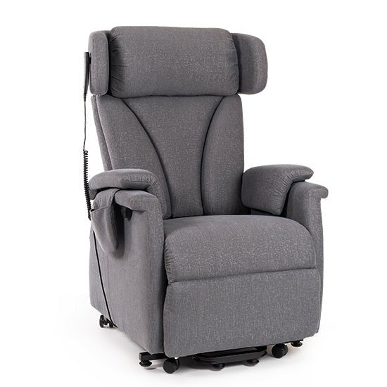 Elektrisk Lænestol med Hjul & Elevation - Ergonomisk Design