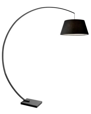 Beskyt dit hjem med Sort Arc Gulvlampe - 206 cm høj!