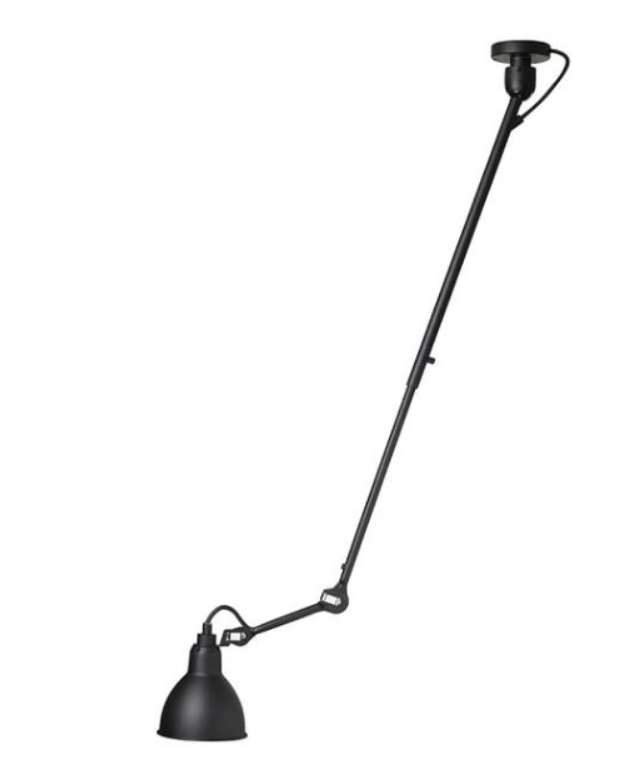 302 Loftlampe i Mat Sort - Designet af Gras