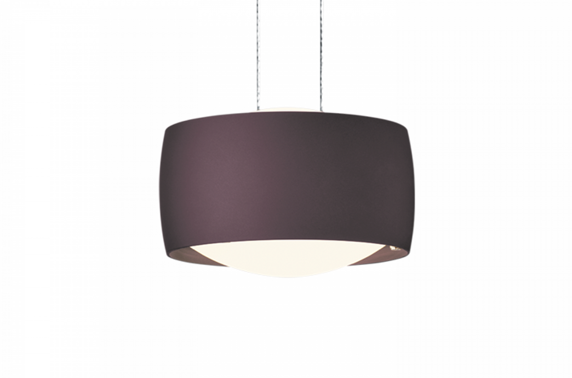 Elegant Grace LED Pendel med Hejsesystem - Espresso Alu
