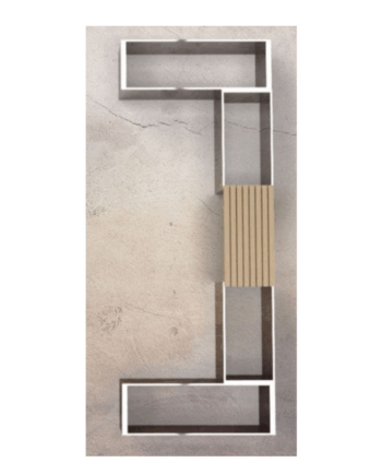 Højbedesæt  Galvaniserede Højbede Med Bænk Zinkbakken Sneaker