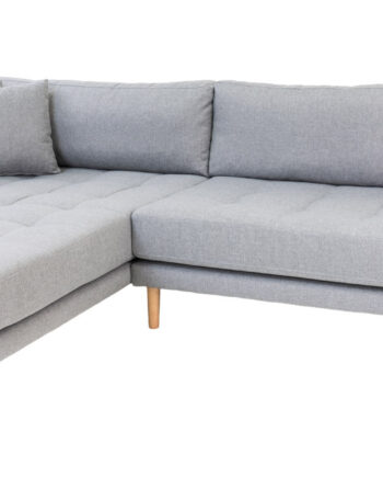 Riviera Lounge Sofa Lysgrå Venstrevendt Længde 290  Sneaker