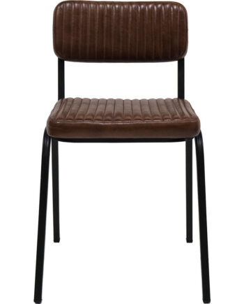 Diner Stol Quiltet Læder  Sneaker