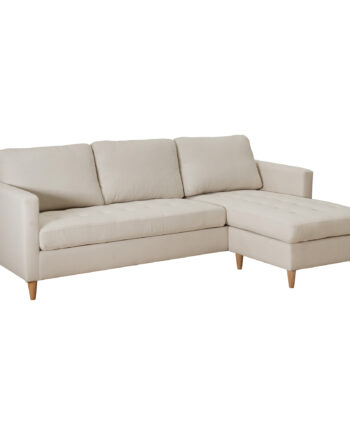 Milano Lounge Sofa Lys Sand Farvet Stof  Sneaker