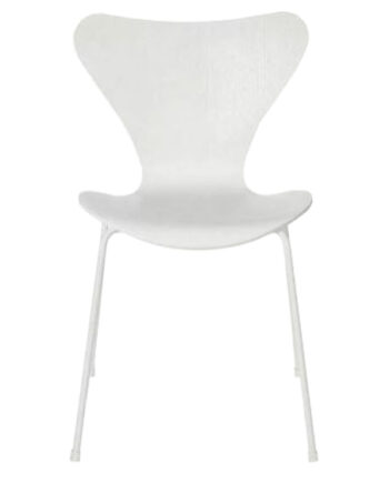 3107 Stol Hvid Ask Hvid Stel Udstillingsmodel Fritz Hansen Sneaker